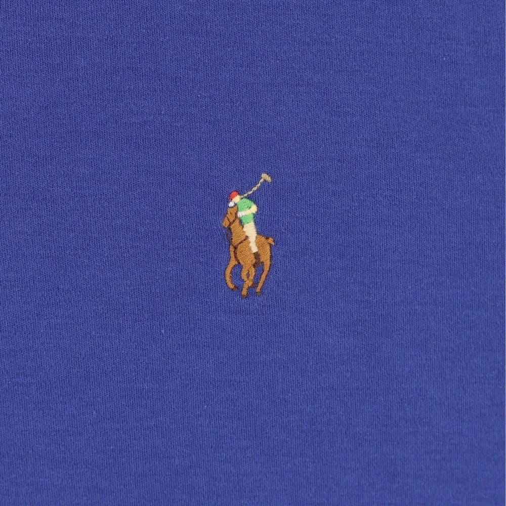 Polo Ralph Lauren T-Shirt Mens 4XLT Blue Short Sleeve Pony Logo Cotton